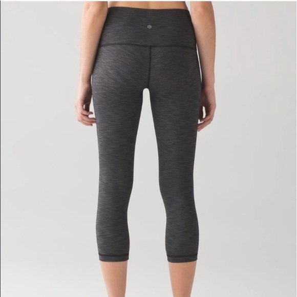 lululemon athletica Pants - Lululemon gray crop pants 6
